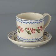 Snack Saucer & Mug Large Creeping Briar