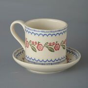 Snack Saucer & Mug Large Creeping Briar