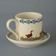 Snack Saucer & Mug Large Duck 