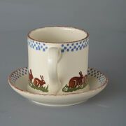 Snack Saucer & Mug Large Rabbit