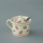 Mustard Pot Small Raspberry