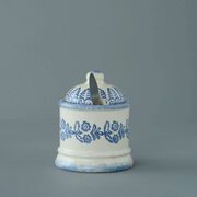 Jam Pot Small Lacey Blue