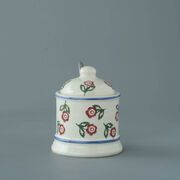 Jam Pot Small Scattered Rose