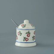 Jam Pot Small Scattered Rose