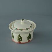 Butter dish oval Medium Christmas Tree