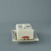 Cheese Dish Rectangular Medium Farm Animal