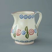 Jug Milk Victorian Floral