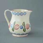 Jug Milk Victorian Floral