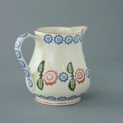 Jug Milk Victorian Floral