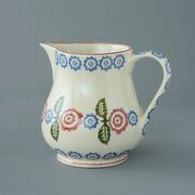 Jug Milk Victorian Floral