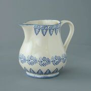 Jug Milk Lacey Blue