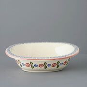 Pie Dish Large Victorian Floral