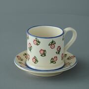 Saucer Small Scattered Rose