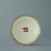 Soup Plate Medium Pink Pig