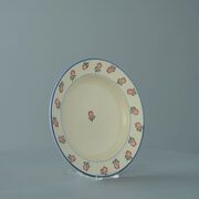 Soup Plate Medium Scattered Rose