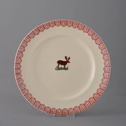 Plate Dinner Size Reindeer