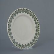 Dufort plate Dinner Size Deco Odeon Green