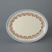 Oval Plate Large Creeping Briar