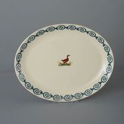 Oval Plate Large Duck