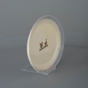 Oval Plate Large Farm Animal