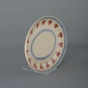 Oval Plate Large Heart