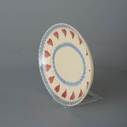 Oval Plate Large Heart