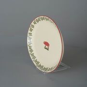 Oval Plate Large Pink Pig