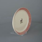 Oval Plate Large Reindeer