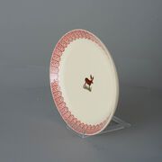 Oval Plate Large Reindeer