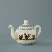 Teapot 2 Cup Cock & Hen