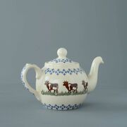 Teapot 2 Cup Cow