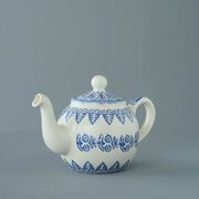 Teapot 2 Cup Lacey Blue