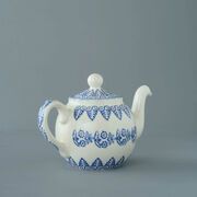Teapot 2 Cup Lacey Blue