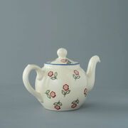 Teapot 2 Cup Scattered Rose