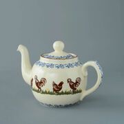 Teapot 4 Cup Cock & Hen