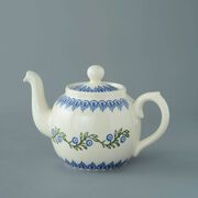 Teapot 4 Cup Floral Garland