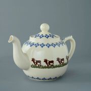 Teapot 10 Cup Cow