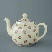 Teapot 10 Cup Scattered Rose