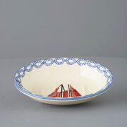 Soap dish oval Small Boat Sailing