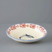 Soap dish oval Small Dolphin Leaping 