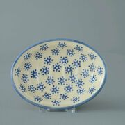 Soap dish oval Small Snowflake